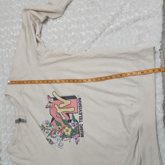 MTV Instant Message Sweat Shirt Pullover Top Womens Size 4X Plus Size - Picture 9 of 11